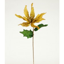 VELVET/JEW POINSETTIA STEM