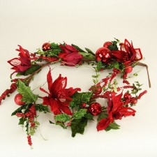 6'GARLAND VLVT/SHEER/TUBING