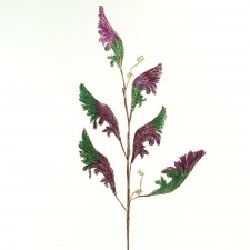 40"DAMASK ACANTHUS LEAF SPRAY