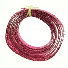 1/2"X5YD SEQUIN RIBBON HT.PINK