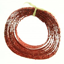 1/2"X5YD SEQUIN RIBBON RED