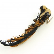 3'GLT.GARLAND W/BEADS A4