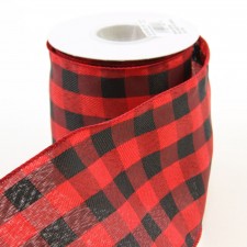 4"X10YD BUFFALO PLAID TWILL