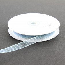 3/8"X25YD MET.ORGANZA STRP A4