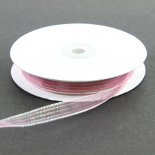 3/8"X25YD MET.ORGANZA STRP A4