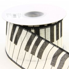2.5"X10Y PIANO KEYS LINEN