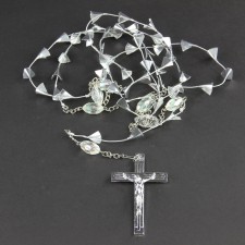 48" ROSARY SM CROSS W/53 ROSES