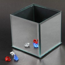 6"X6"X6"MIRROR CUBE