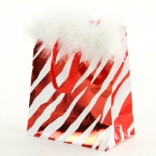 5.5" SM.EMB.ZEBRA STRIPE BAG