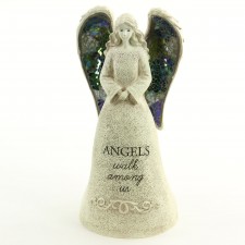 12"MED.MOSAIC ANGEL FIG
