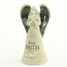 6.75"SM.MOSAIC ANGEL FIG