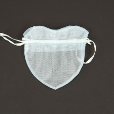 4"X3.5"LB HEART SHAPE BAG X10