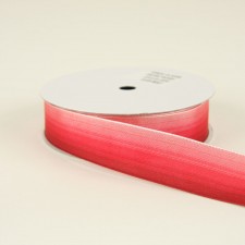 7/8" WIRED OMBRE 10YD RED/WH