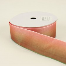 1 3/8" WIRED OMBRE GRN/MAUVE