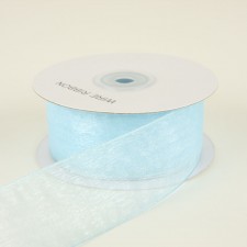 1.5" WIRED SHEER 25YD LT.BLUE