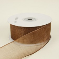 1.5" WIRED SHEER 25YD COPPER