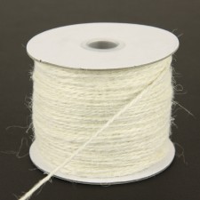 2MM JUTE ROPE 100YD WHITE