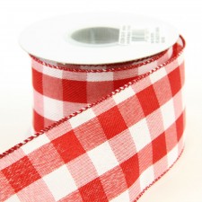 2.5"X10YD CELINE PLAID TWILL