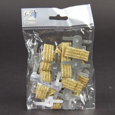 LADY FAIR WRISLET 12/PKG GLD