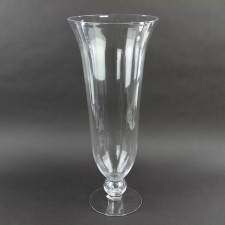 10"X24"FLARED HURRICANE VASE
