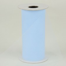 TULLE 6"  25YDS  SOFT BLUE