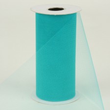 TULLE 6" 25YDS TEAL