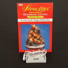 10 LITE SET 30" SINGLE/WHITE