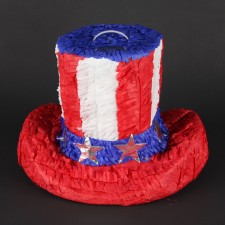 UNCLE SAM HAT/SOMBRERO PINATA