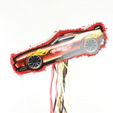 18.5"HOT WHEELS RED CAR PINATA