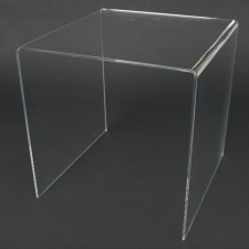 12X12X12"CLR ACRYLIC RISER S3