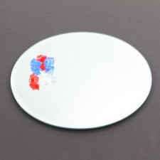 10"RND 5MM MIRROR/BEVELED EDGE