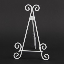 11"STRATFORD MTL ST-ANT WHT