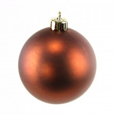 70MM SATIN COPPER ORNA A25