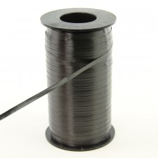 3/16"CURLY RIBBON 500YD BLACK