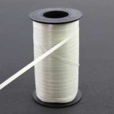 3/16"CURLY RIBBON 500YD IVORY