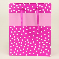 8"X4"X10"CUB SPOT DOT VIOLET