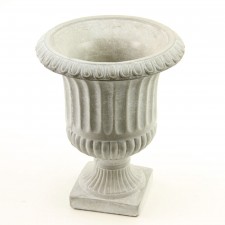 CEMENT FOOTED URN
