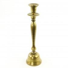 CANDLE HOLDER ANT.BRASS M25