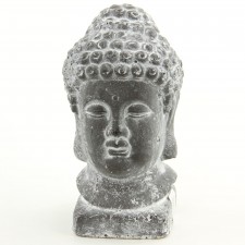 TERRACOTTA BUDDHA HEAD FIGURIN