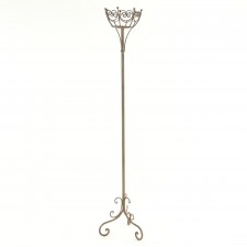 40" CANDLE HOLDER RUST S3