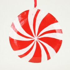 PEPPERMINT W/WRAPPER RED/WHT