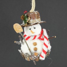 4.5"SNOWMAN HNG W/PN/BER/SNOW