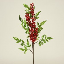 24"NANDINA SPRAY X5 W/LVS GLT