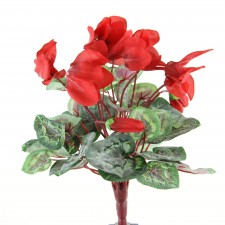 12"CYCLAMAN BUSH X18 RED