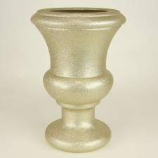 18"GLITTER URN PLANTER CHAMP
