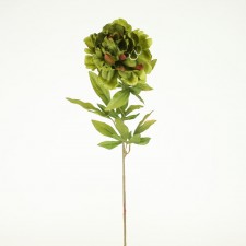 27"DE DECOR PEONY STEM X1