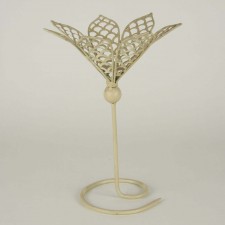 14" METAL LOTUS T/HLD STAND