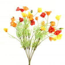 21.5"MINI COSMOS BUSH YEL/RED