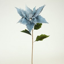 32"POINSETTIA VEL/SHR/GLT EDGE