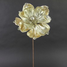 22"METALLIC MAGNOLIA STEM